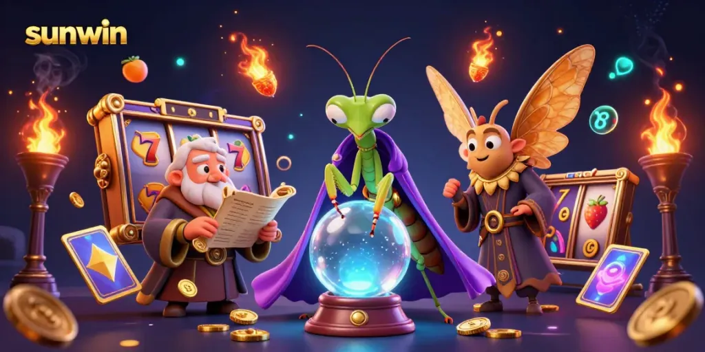Engage with sunwin's slots as the magical fortune teller reveals winning potential in an enchanting atmosphere.