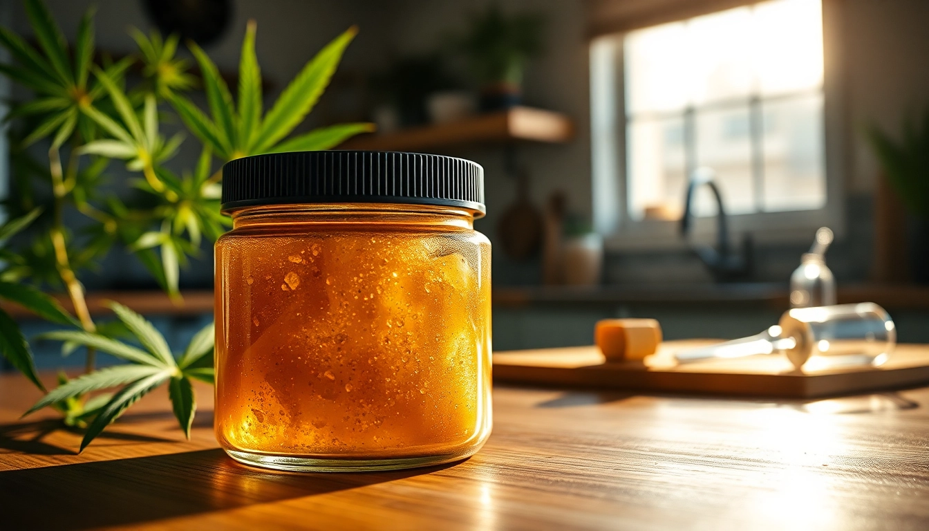 Discover the premium quality of west coast cure rosin in a relaxing kitchen setting.