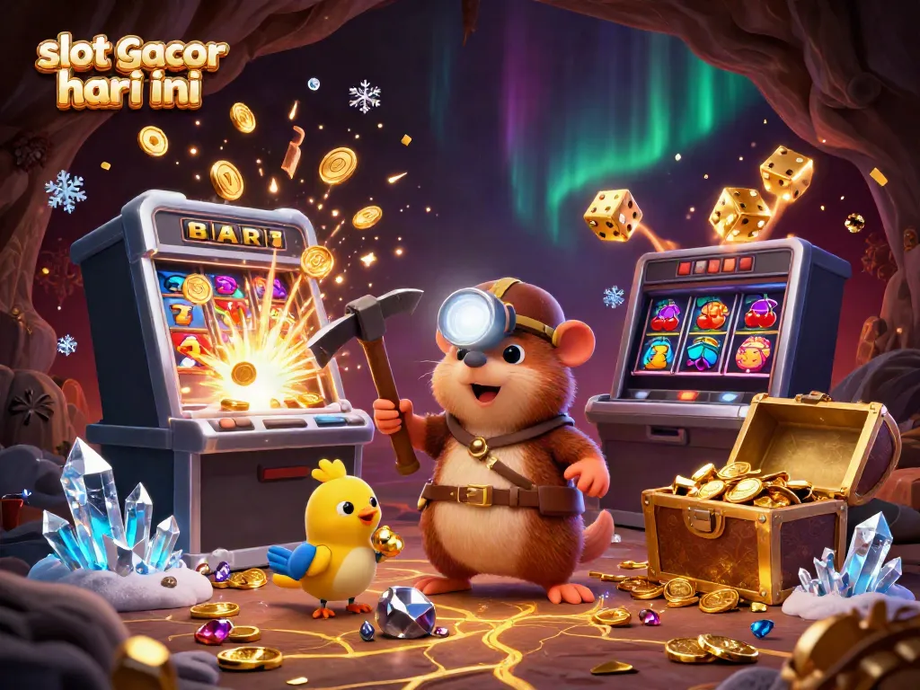 Experience thrilling gameplay with the slot gacor hari ini in a vibrant casino scene.
