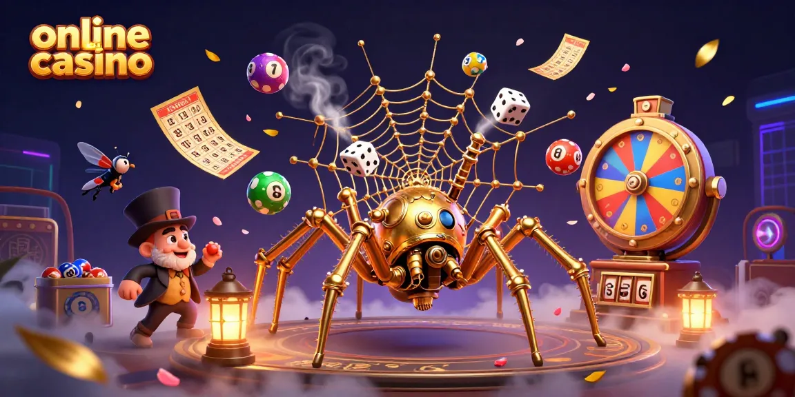Experience the thrill of online casino Australia with dynamic 3D illustrations of games and luck.