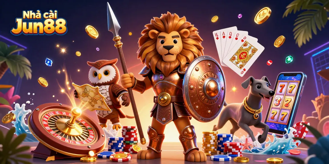 Launch into winning adventures with Nhà cái Jun88 through exciting gaming elements in a rich casino atmosphere.
