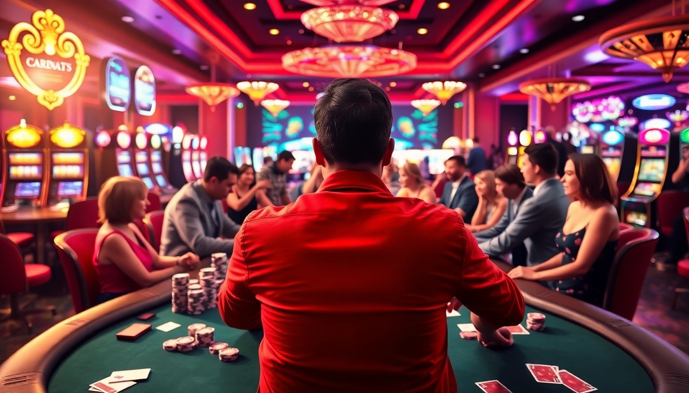 Engage in high-stakes action at jeetbuzz live net with players enjoying casino games.